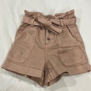 ZARA High Waist Pink Denim Shorts. Size US 2/EUR 34